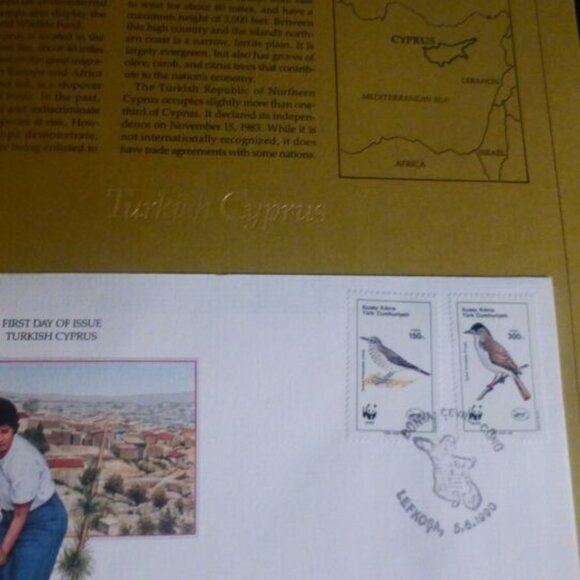 First Day Covers From Around The World STAMP ALBUM Old Stamp Collection Book - Picture 12 of 16